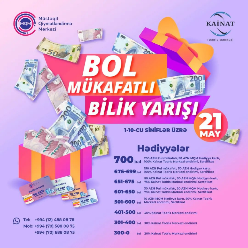 Bilik yarışına qeydiyyat başladı